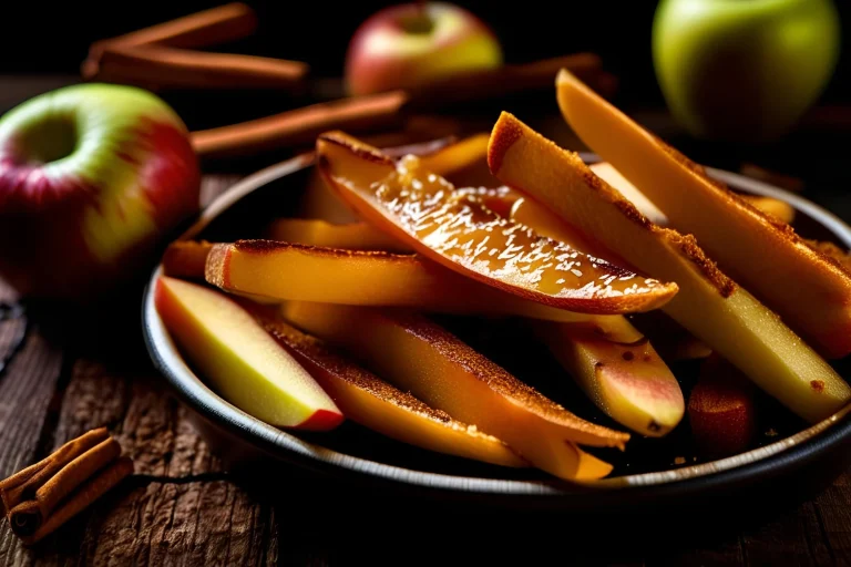 Apple Wedges Fries Recipe