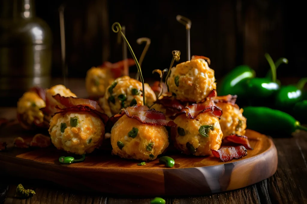 Bacon Jalapeño Popper Cheese Balls