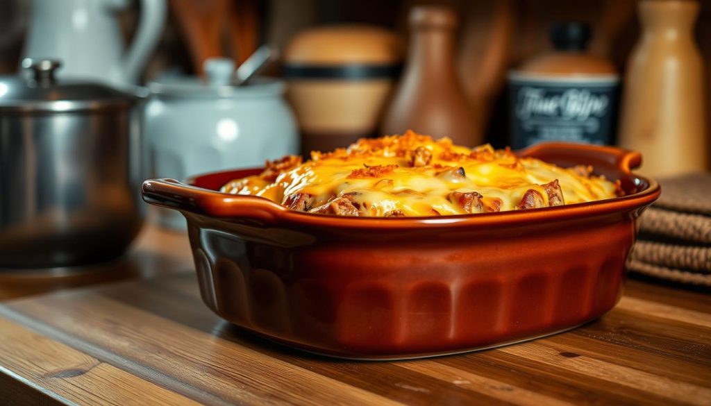 Cheesy Loaded Meatloaf Casserole