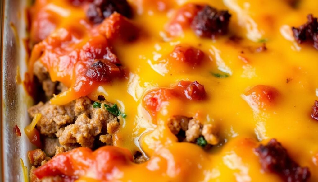 Cheesy Loaded Meatloaf Casserole