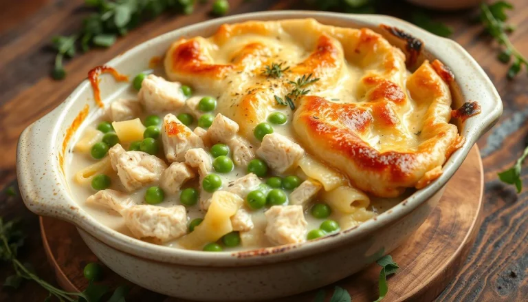 Chicken Pot Pie Pasta