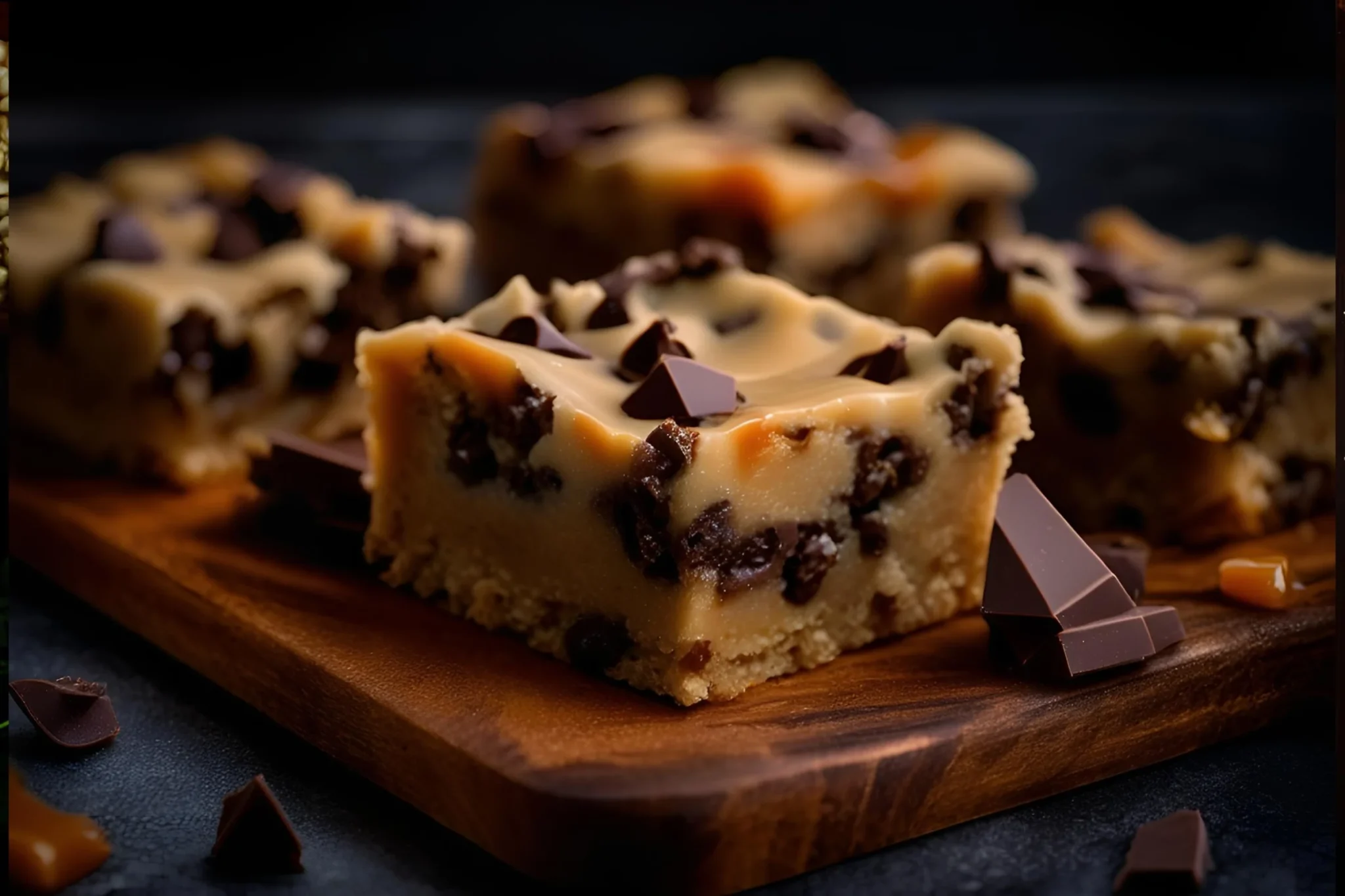 Chocolate Chip Caramel Bars Recipe