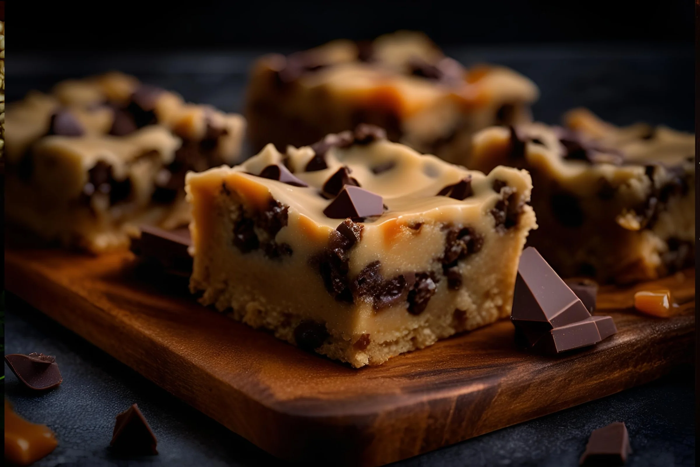 Chocolate Chip Caramel Bars Recipe