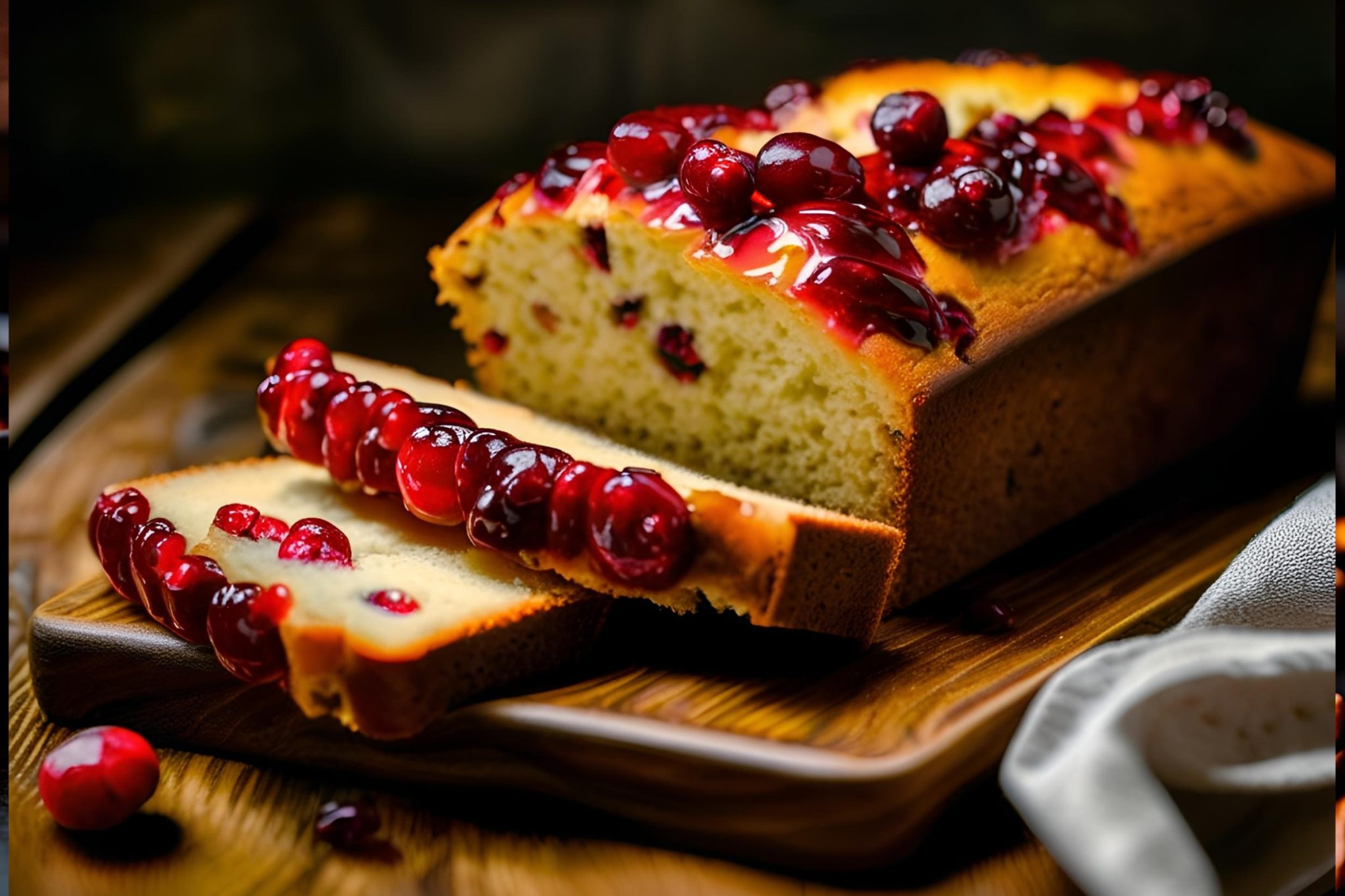 Cranberry Orange Bread with Simple Glaze Recipe