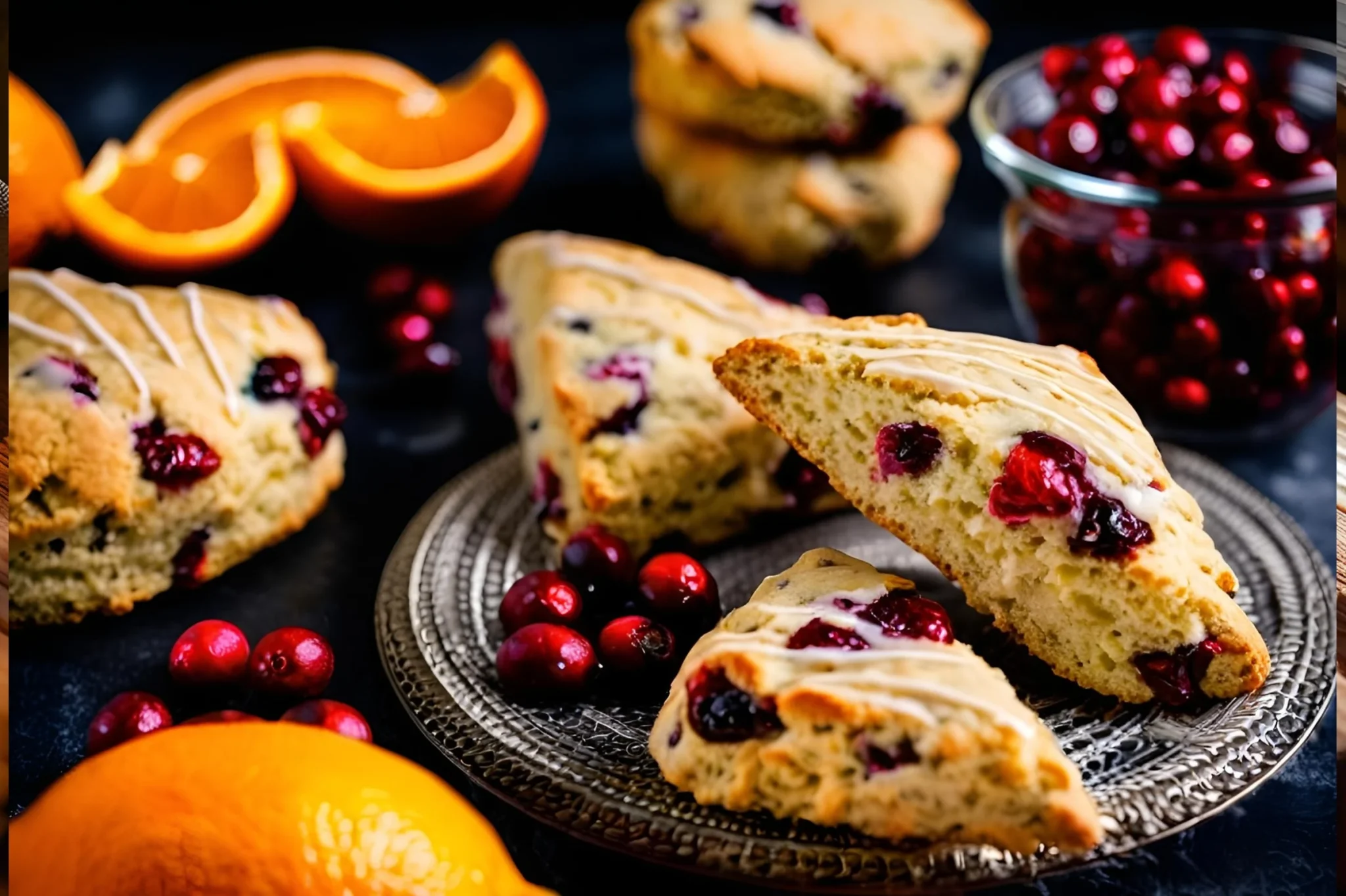 Cranberry Orange Scones Recipe