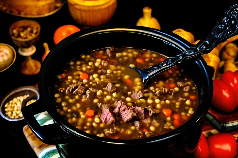 Crockpot Beef Barley Soup