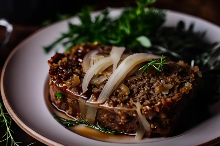 French Onion Meatloaf