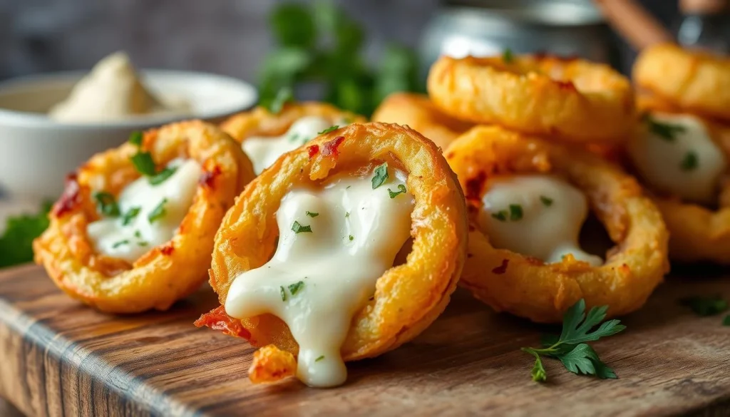 Mozzarella Onion Rings