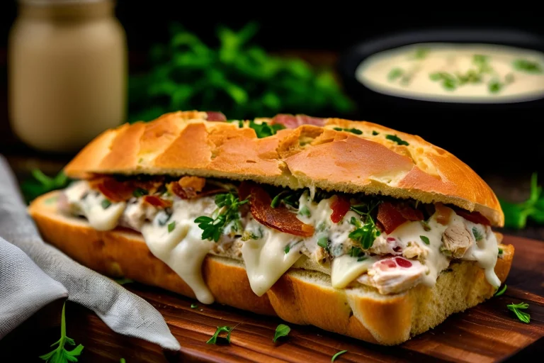 Chicken Bacon Ranch Stuffed Bread Recipe