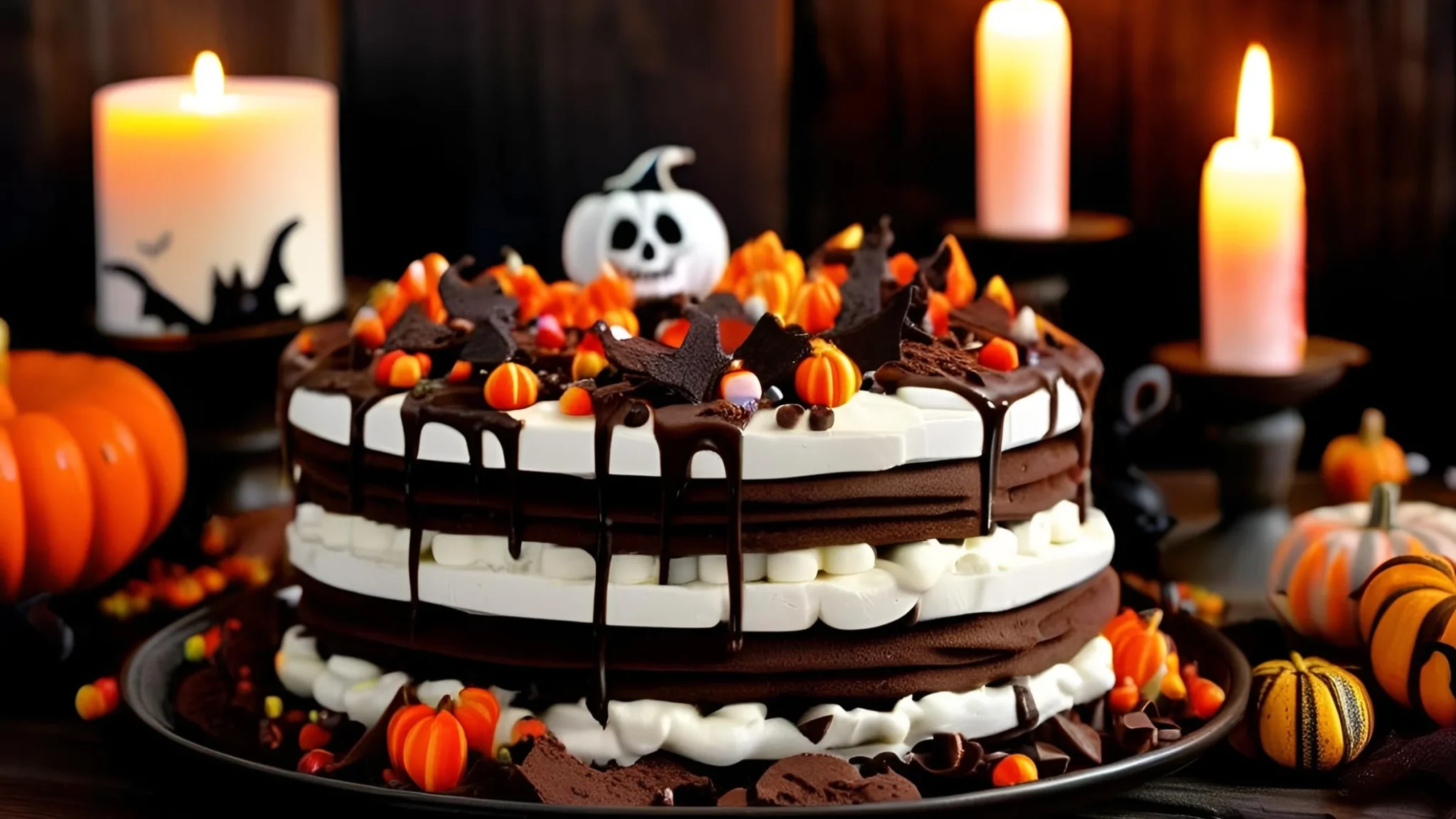 Halloween Icebox Cake Recipe