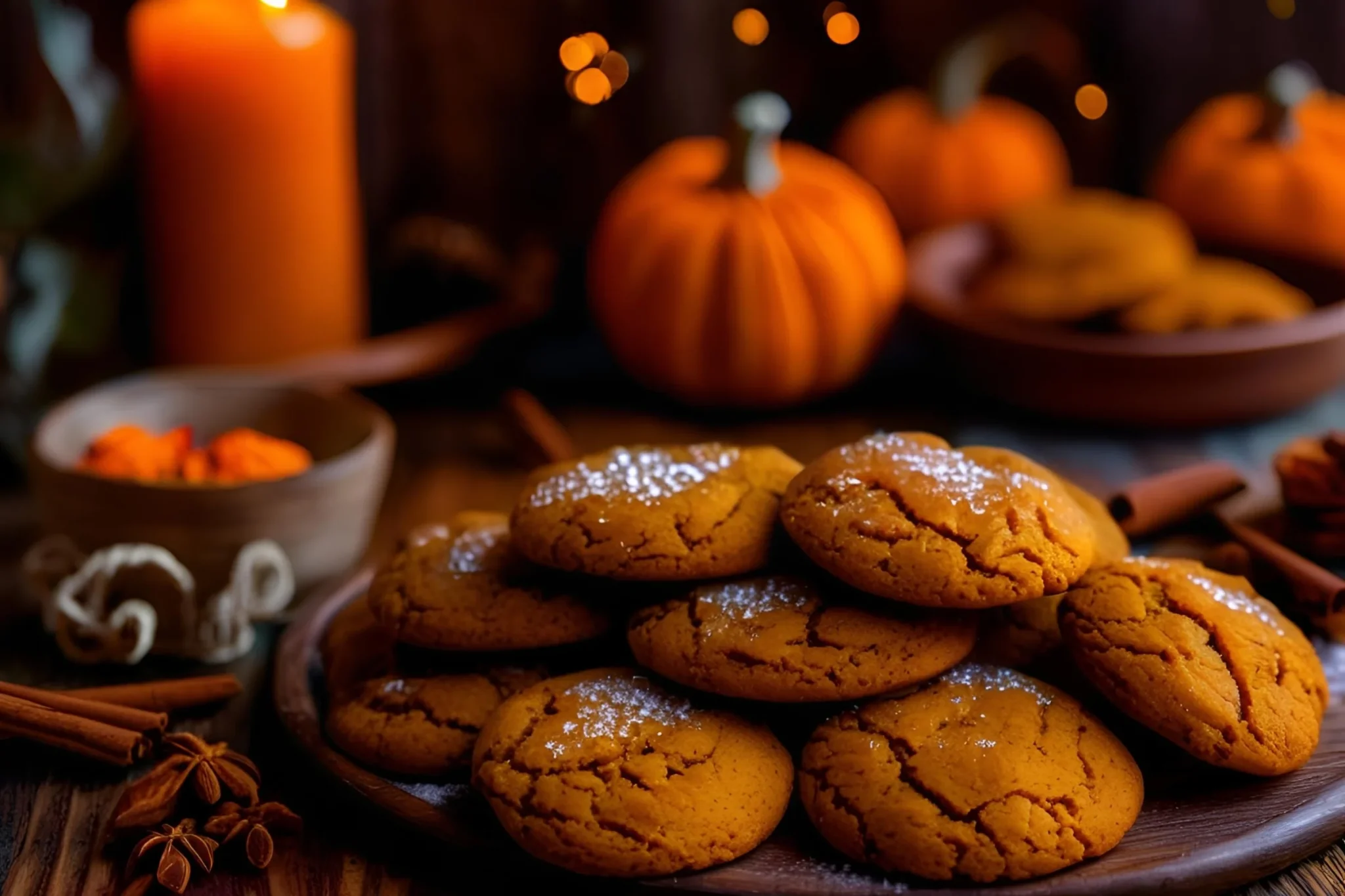 Soft and Chewy Pumpkin Spice Cookies Recipe