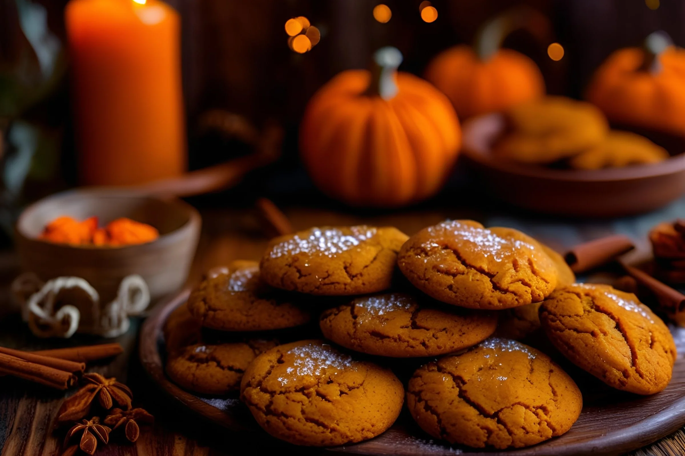 Soft and Chewy Pumpkin Spice Cookies Recipe