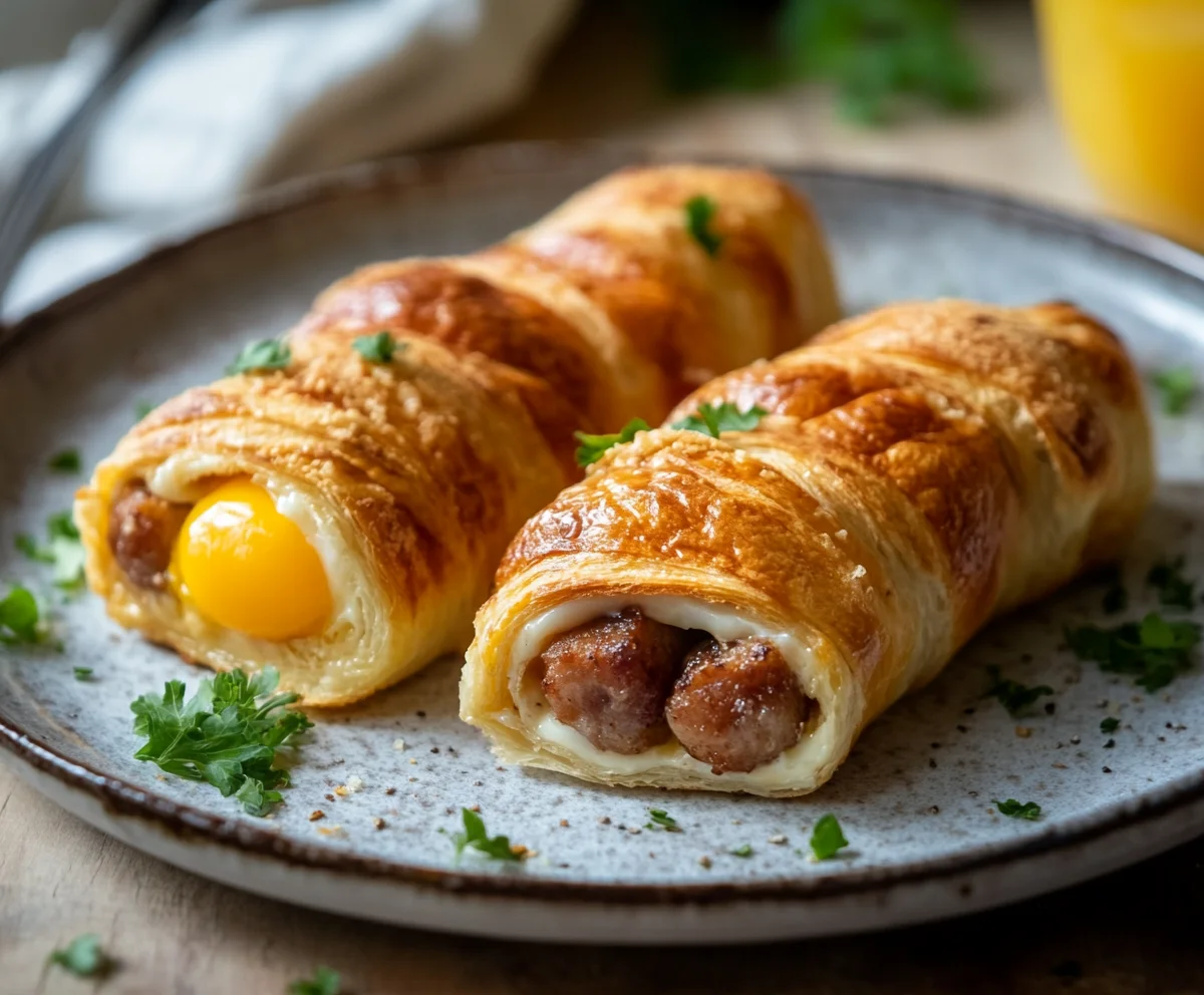Breakfast Cows In A Blanket