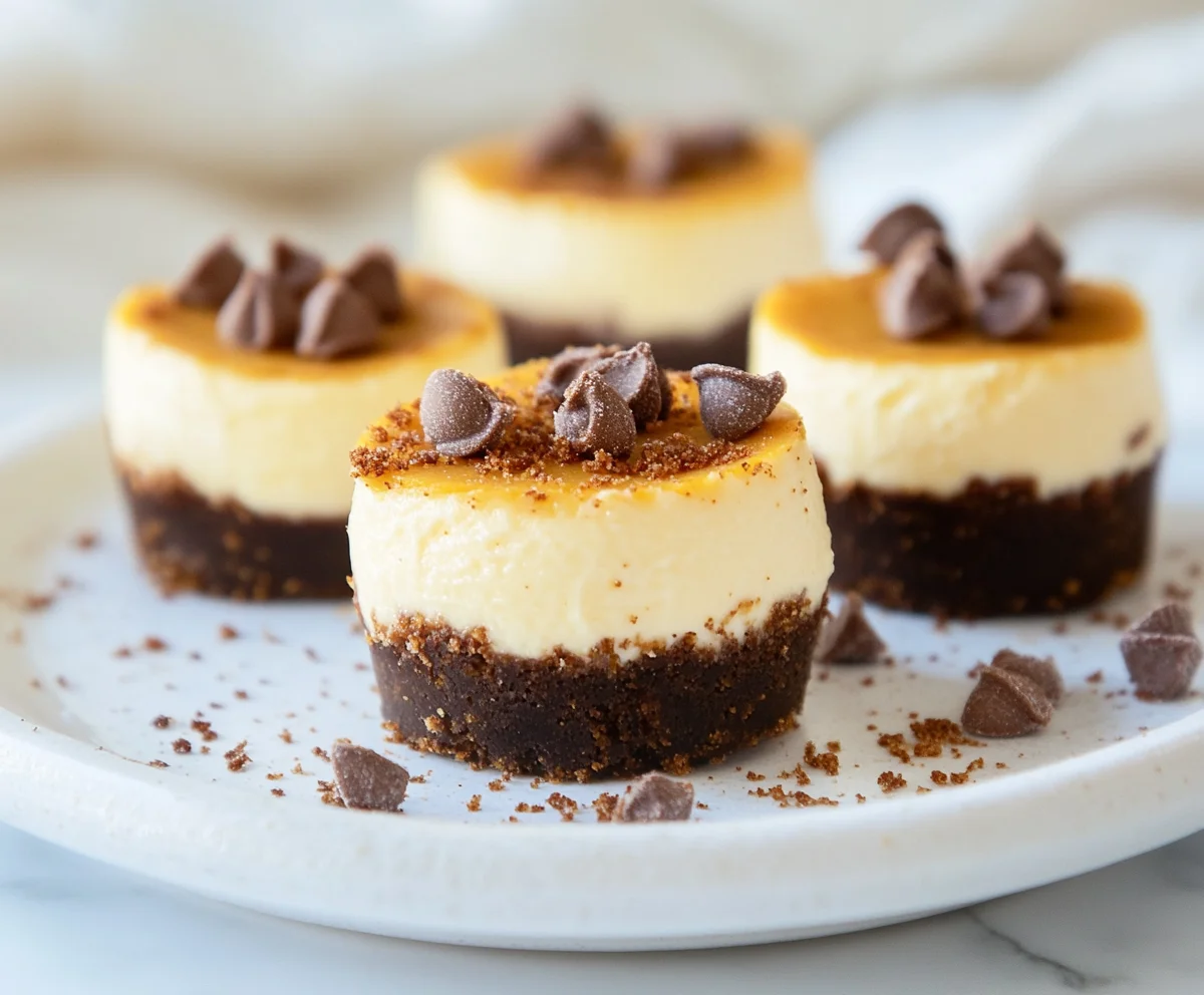 Mini Pumpkin Cheesecake Bites