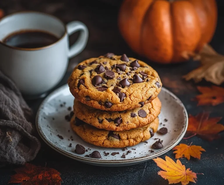 Pumpkin Chocolate Chip Cookies