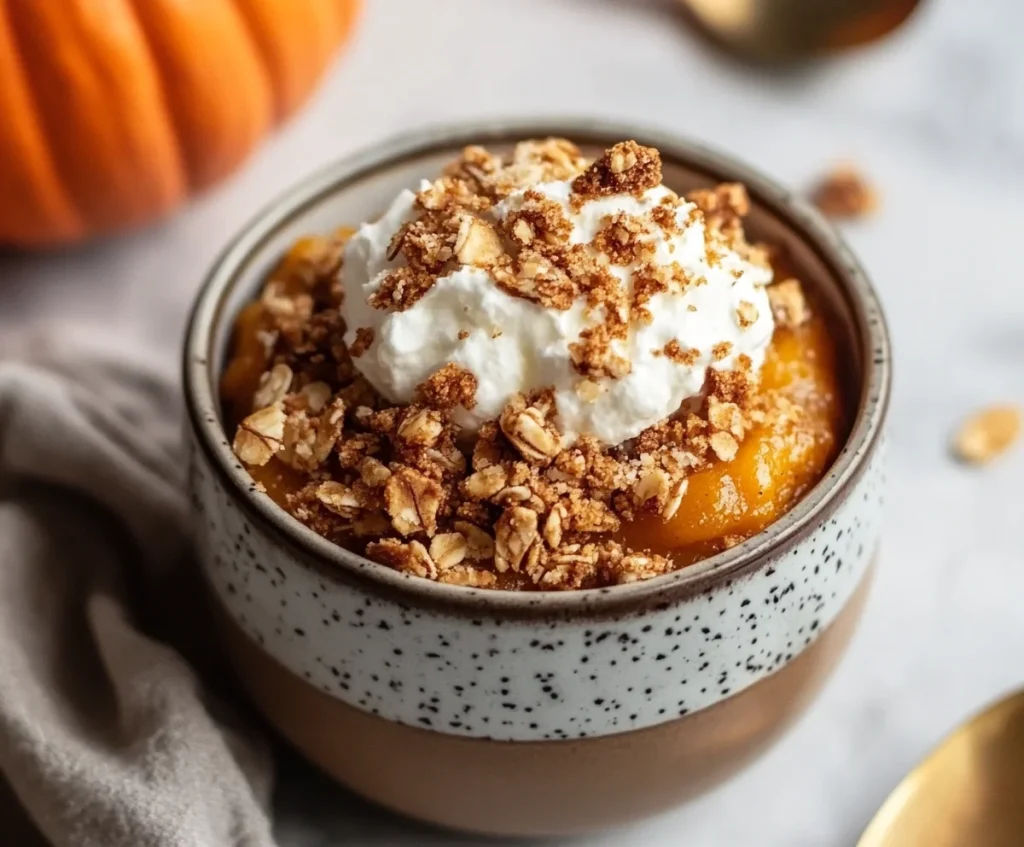 Pumpkin Pie Crisp