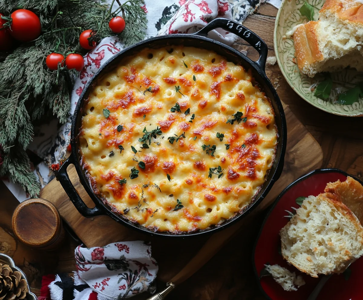 Creamy Baked Mac and Cheese Recipe