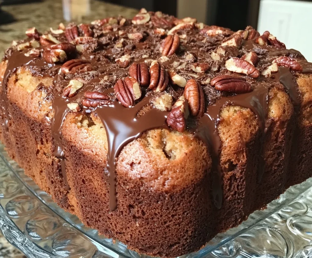 Decadent German Chocolate Pecan Pound Cake Delight Recipe