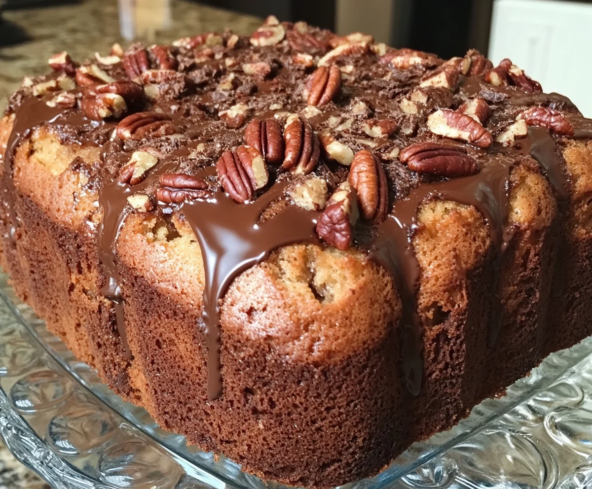 Decadent German Chocolate Pecan Pound Cake Delight Recipe