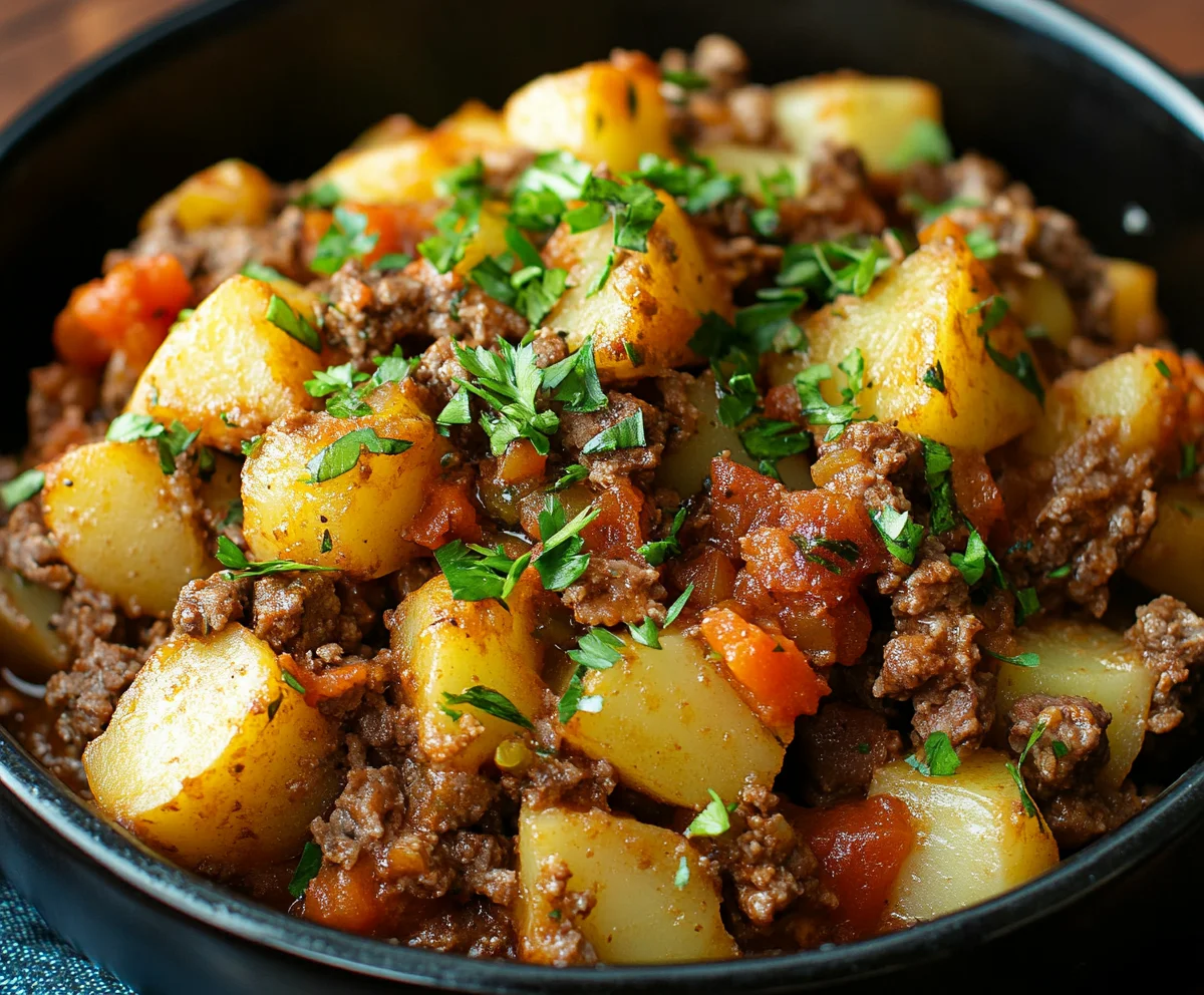 Meat and Potato Casserole Recipe