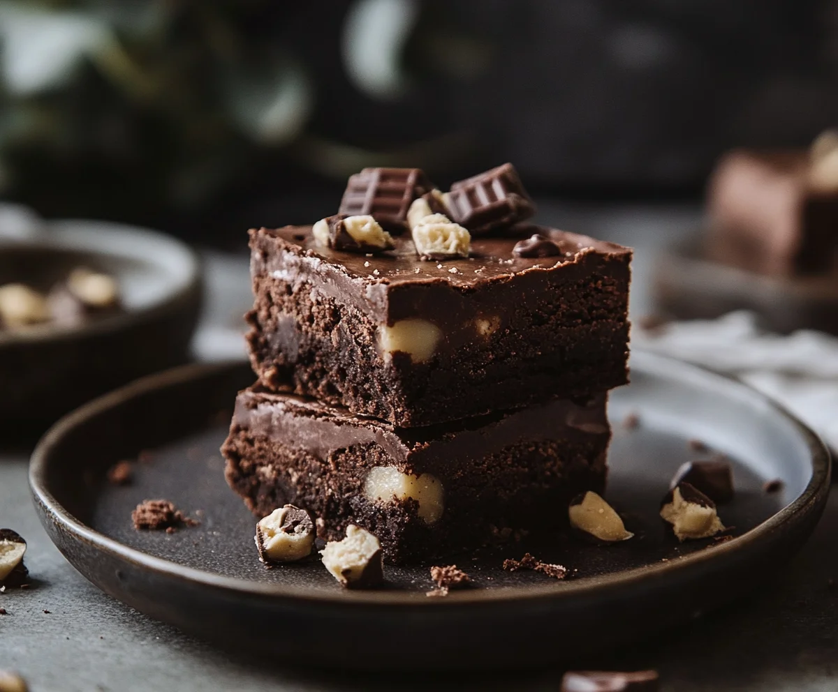 Outrageous Snickers Brownies Recipe