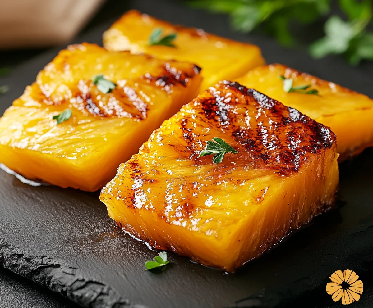 Brown Sugar Grilled Pineapple Recipe