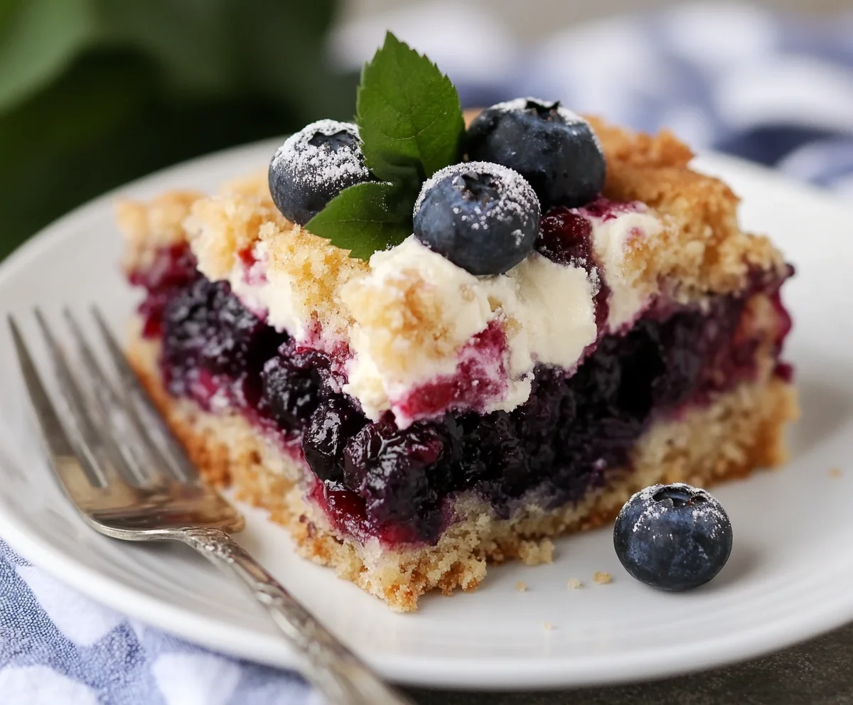 Blueberry Dump Cake