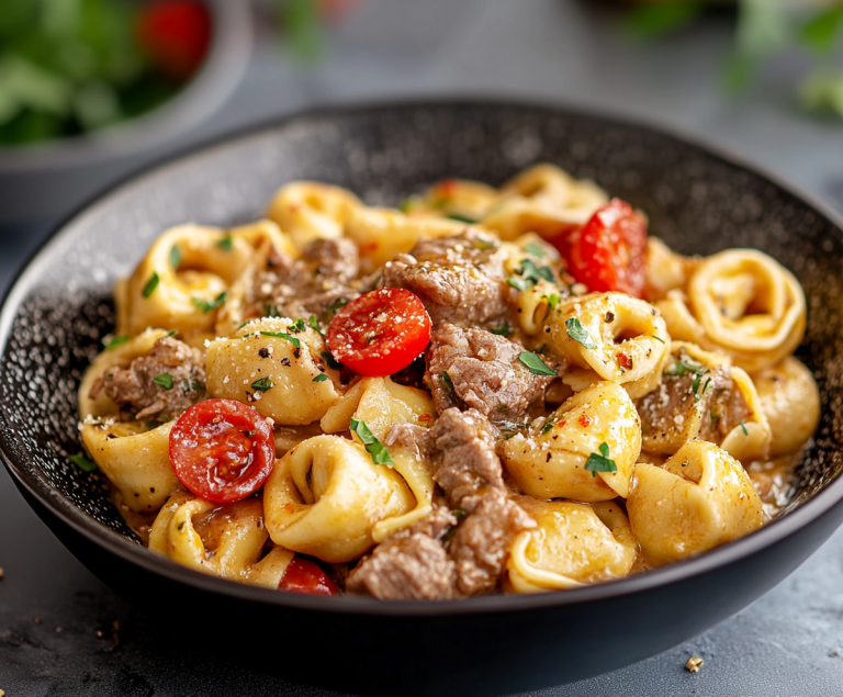 Beef Tortellini Alfredo Recipes