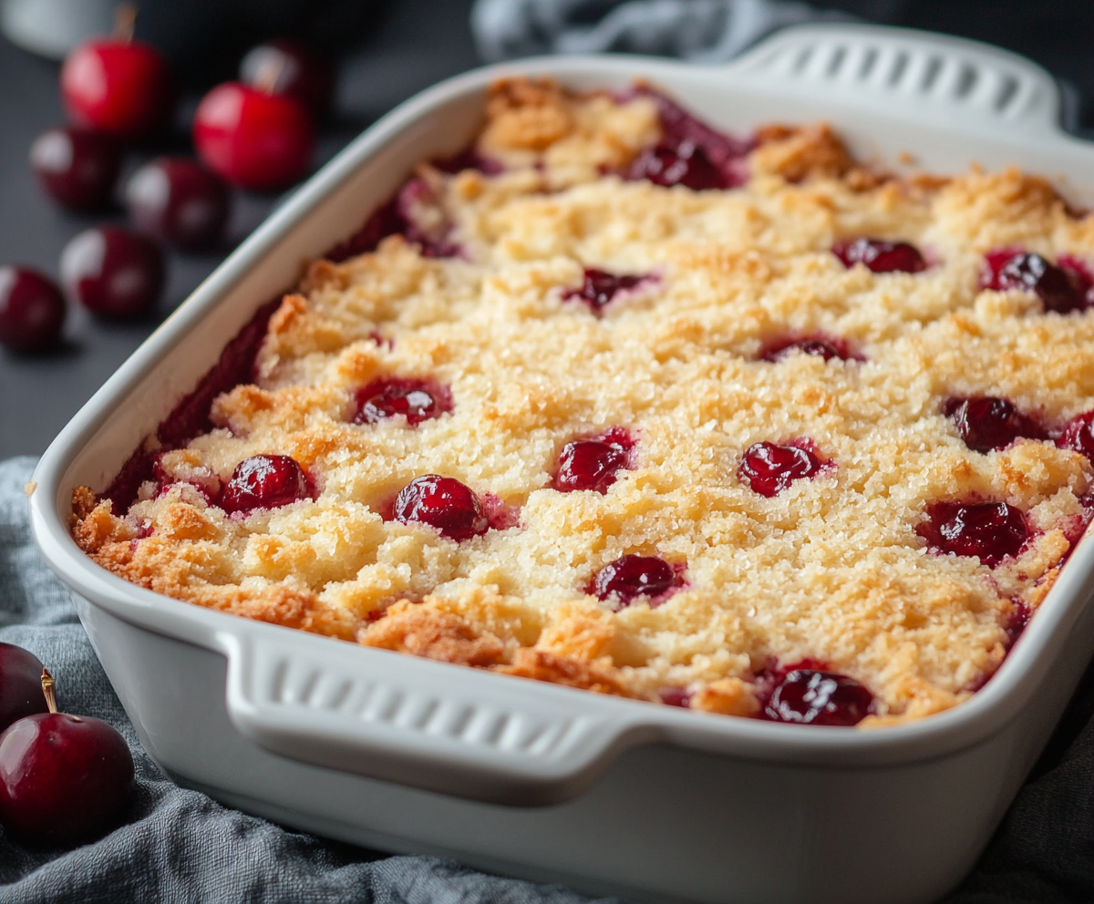 Cherry Dump Cake Recipe