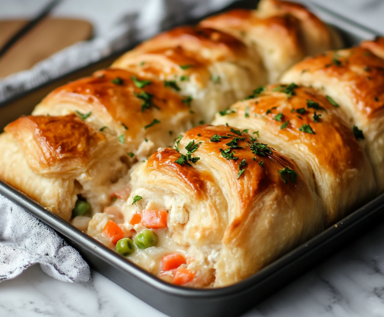 Chicken Potpie Easy Crescent Rolls