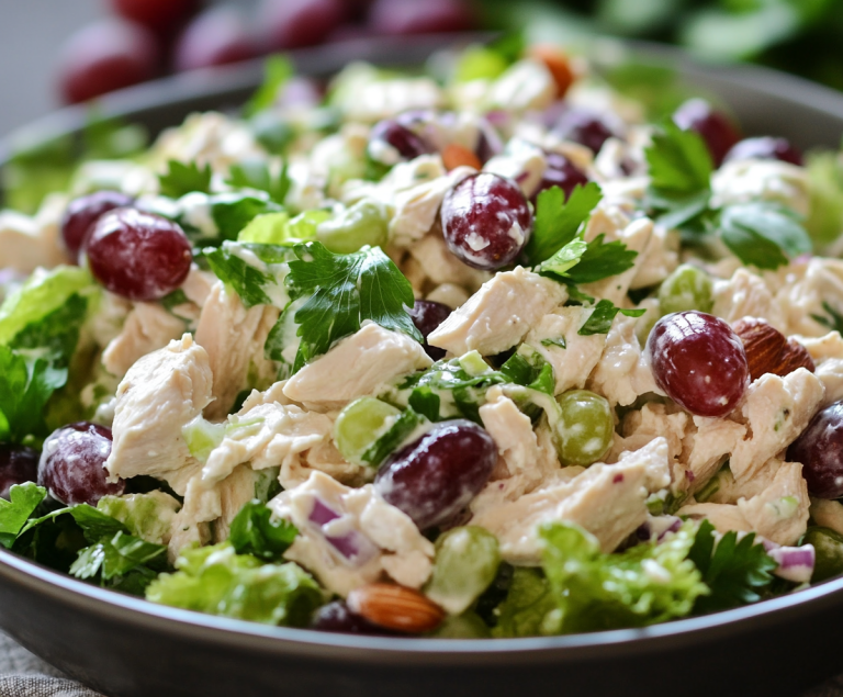 Chicken Salad Recipe with Grapes