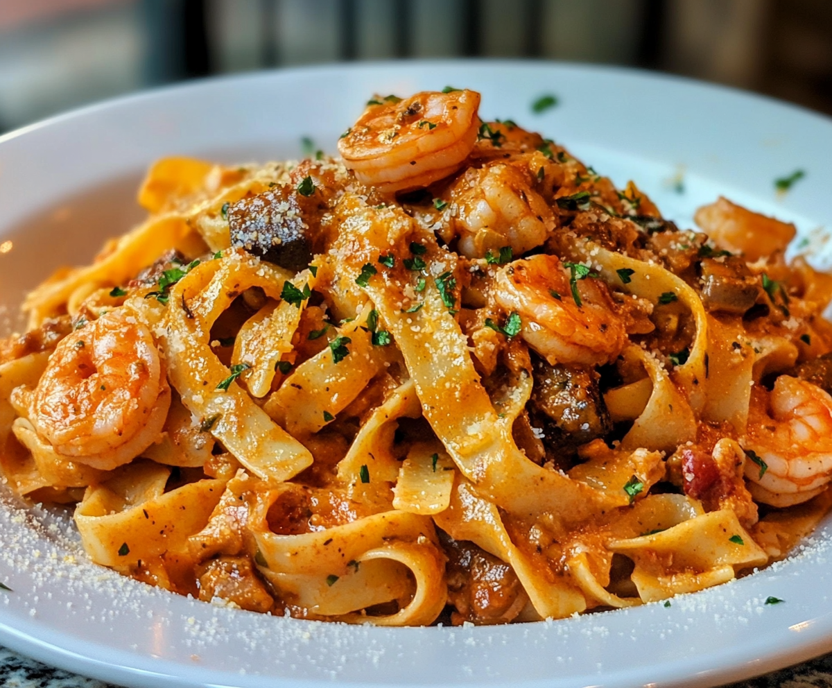 Chipotle Shrimp Pasta
