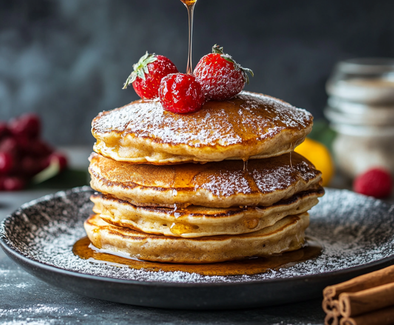 Cinnamon Roll Pancakes