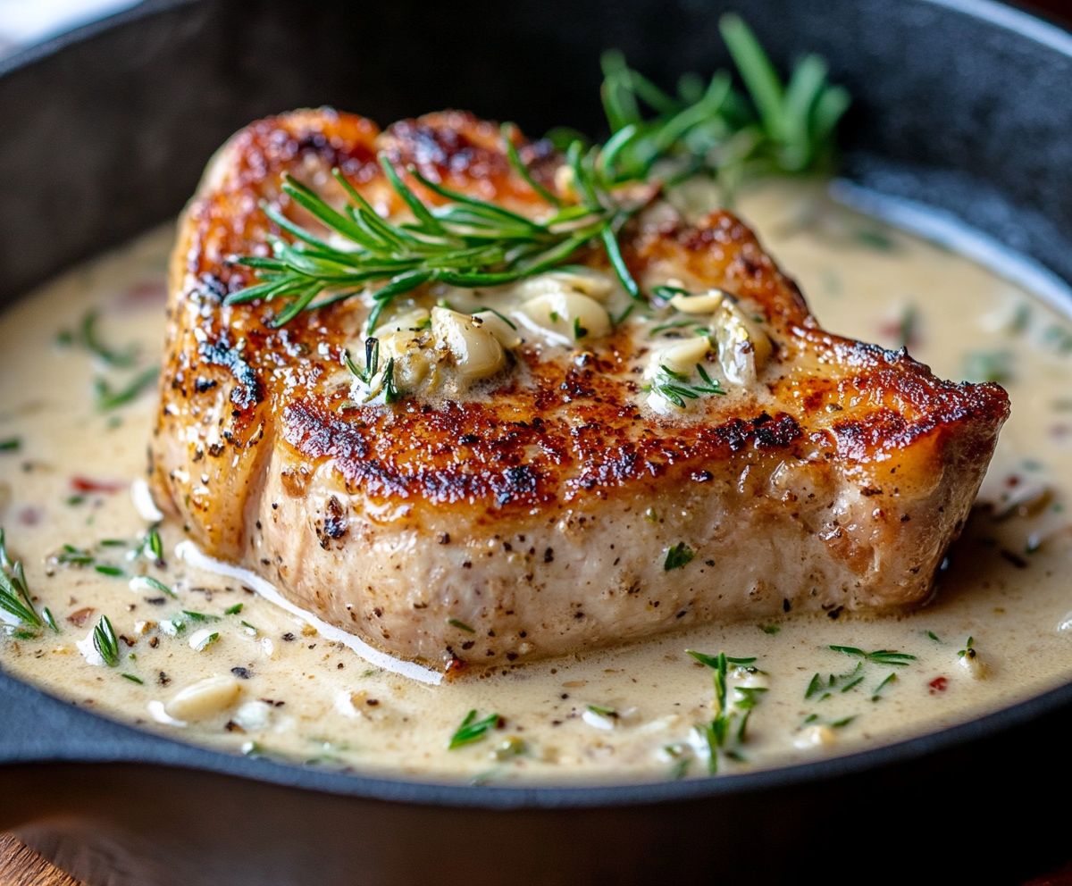 Creamy Garlic Pork Chop Recipes