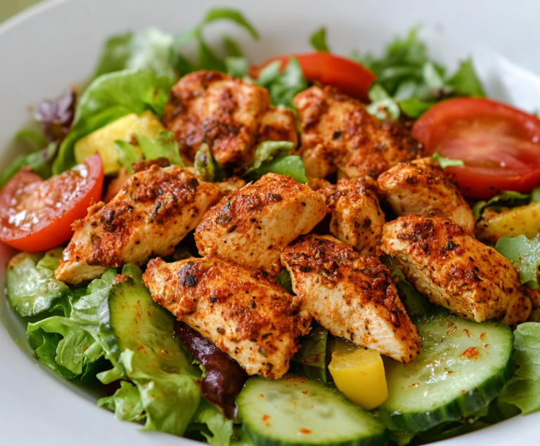 Desi Style Chicken Salad Recipe