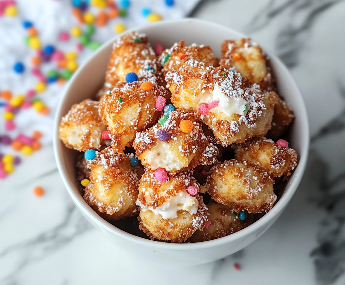 Funnel Cake Bites