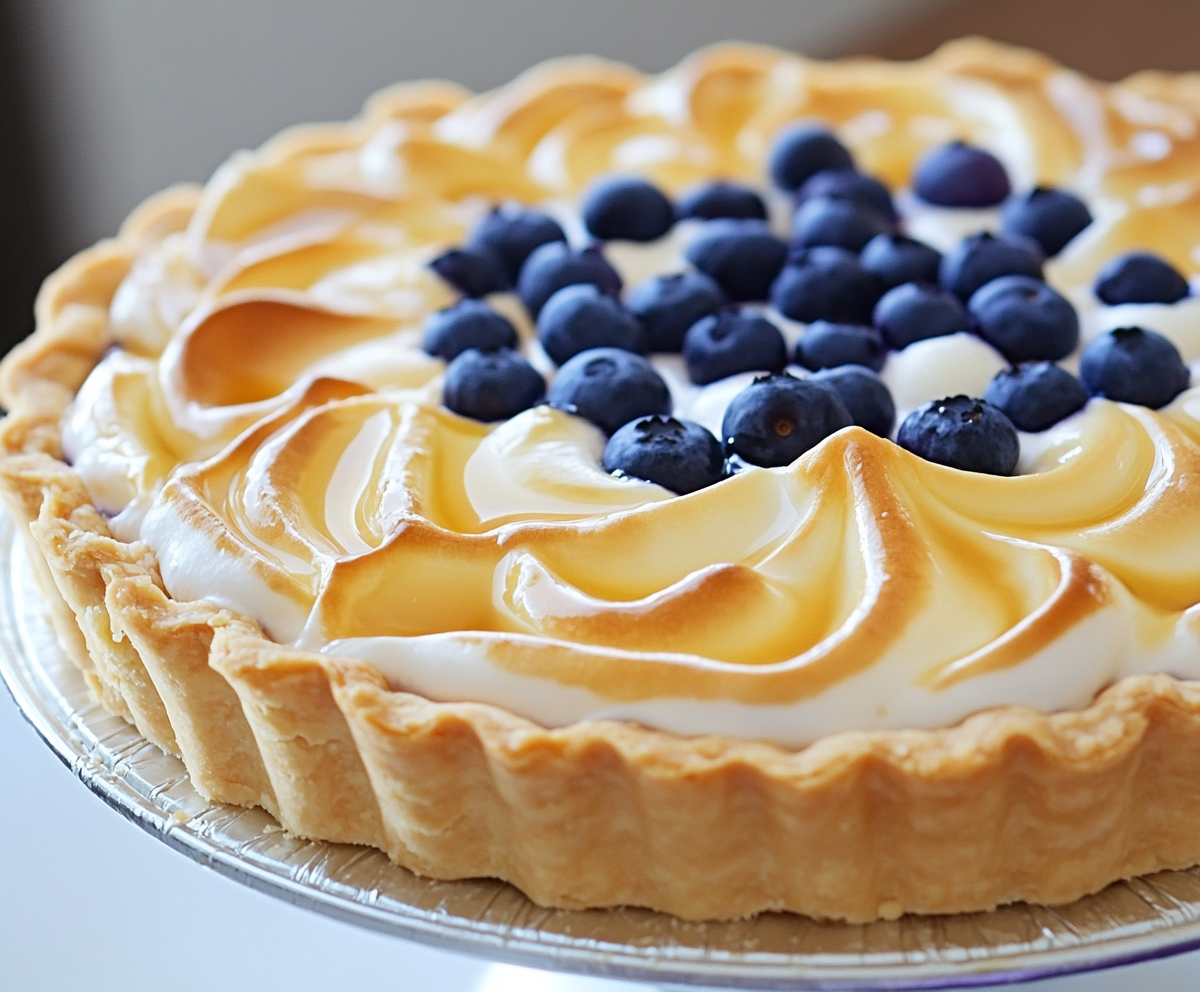 Lemon Blueberry Tart Recipe