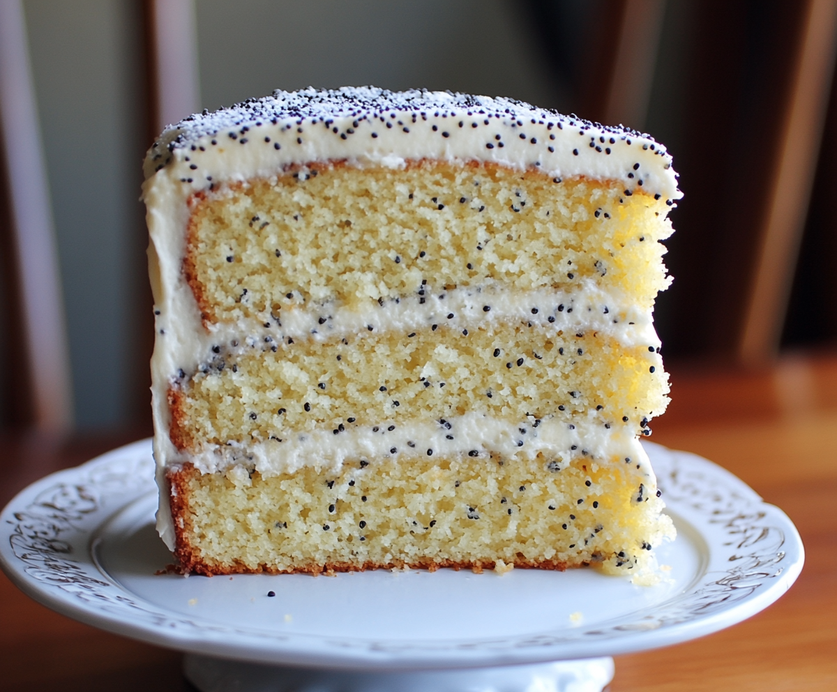 Lemon Poppy Seed Cake recipe