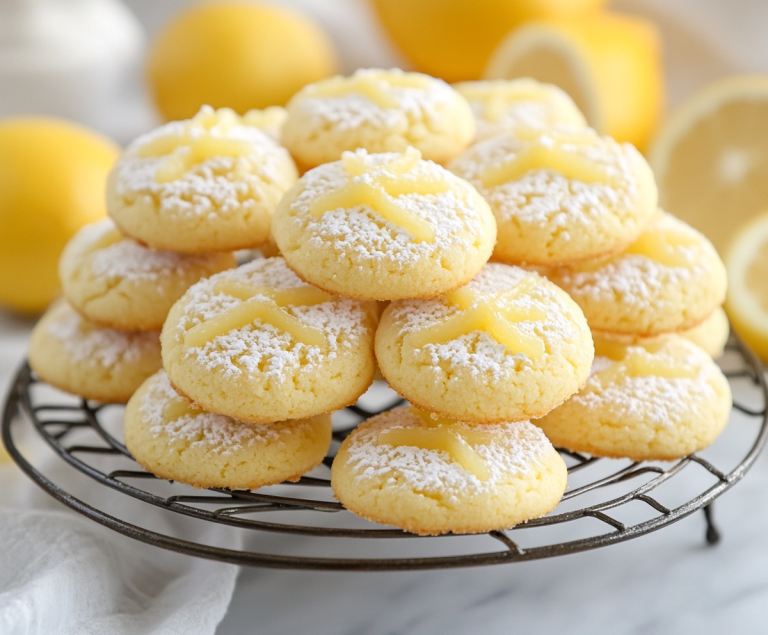 Meltaway Lemon Cookies recipe