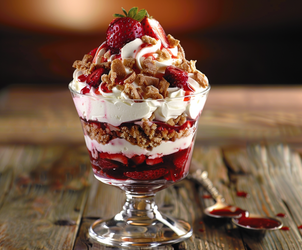 Strawberry Cheesecake Trifle Recipe