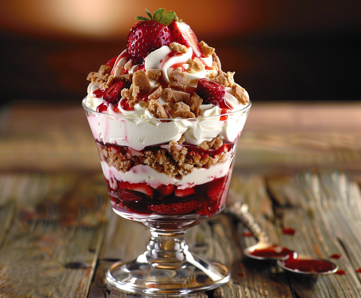 Strawberry Cheesecake Trifle Recipe