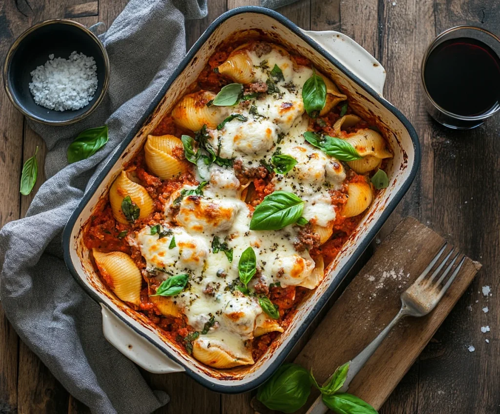 Stuffed Shells With Meat