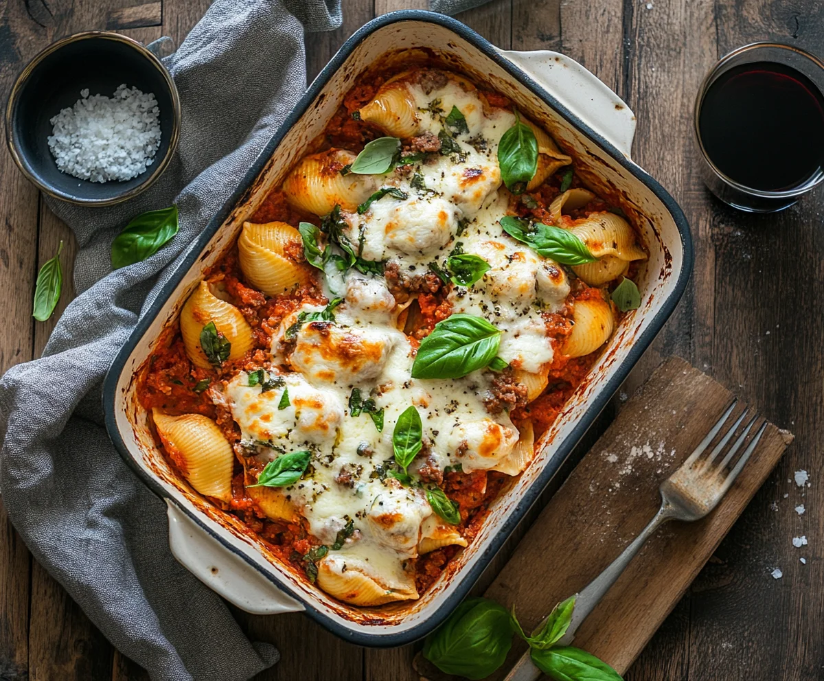 Stuffed Shells With Meat