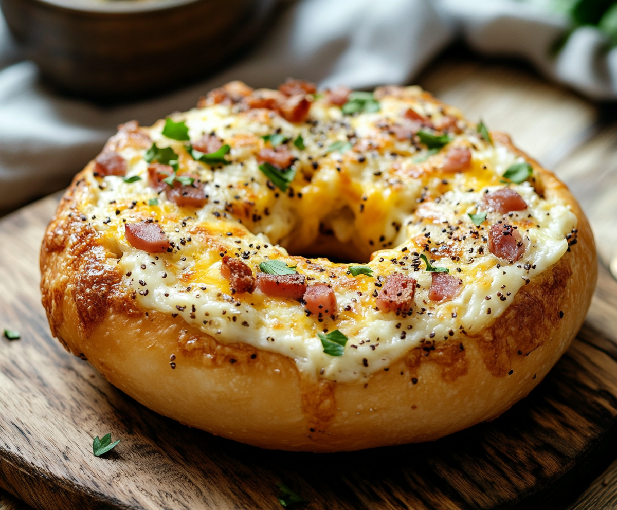bagel breakfast casserole