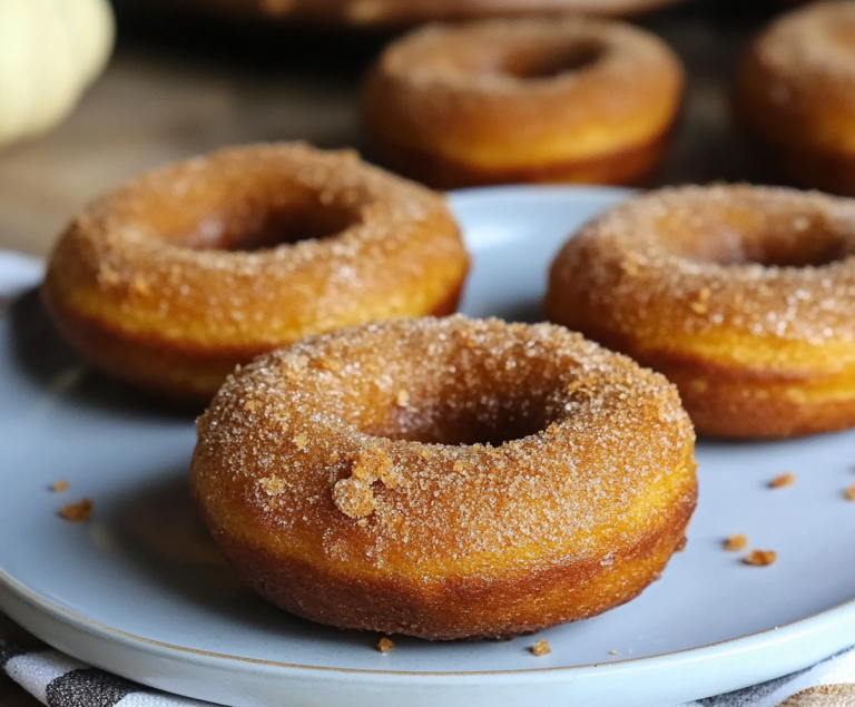 baked pumpkin donuts recipe