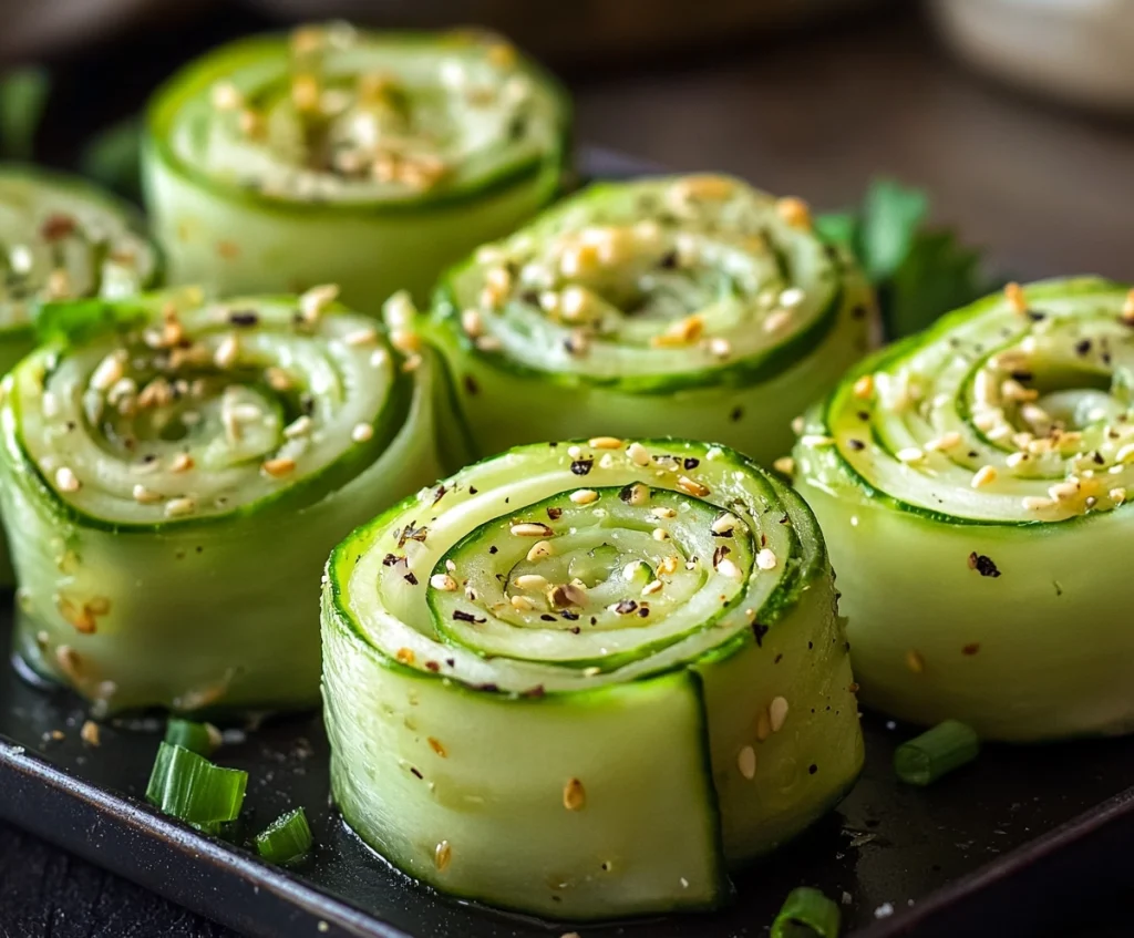 cucumber pinwheels