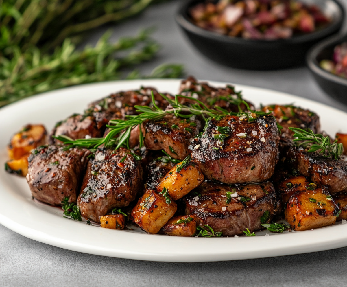 easy sirloin steak tips recipe