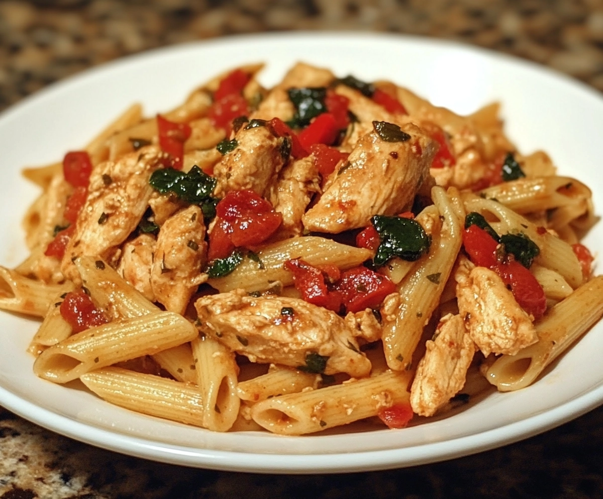 spicy chicken chipotle pasta