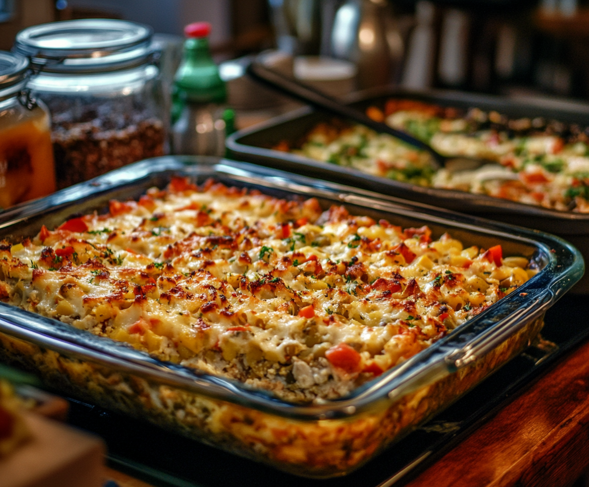 dump and bake dinner casseroles