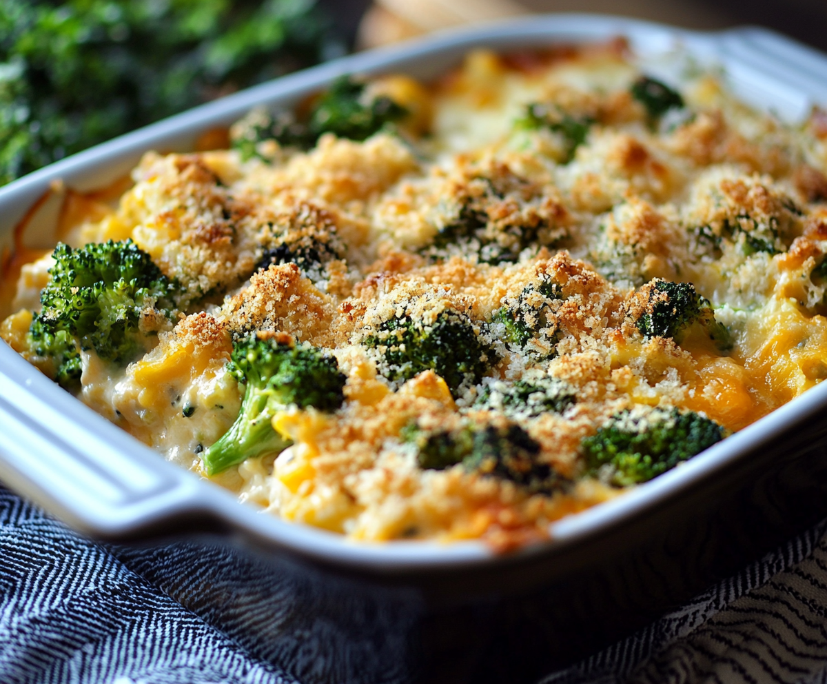 Best Broccoli and Cheese Casserole Recipe